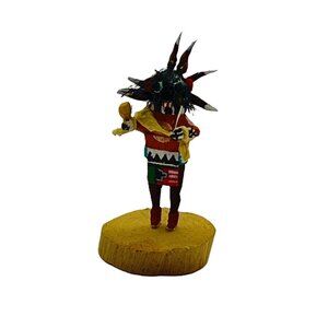 Handmade Miniature 1.5" (app.) Kachina Doll - "Chaveyo"